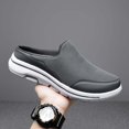 thumbnail image 2 of Mules for Women Breathable Mesh Walking Mules Sneakers Open Back Slip on Shoes, 2 of 9