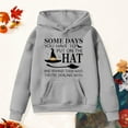 thumbnail image 5 of Ccpelsie Girls Long Sleeve Hooded Sweatshirt Oversized Graphic Hoodies Cute Pullovers Tops(Grey,6-7 Years), 5 of 7