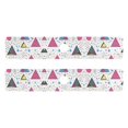 thumbnail image 7 of Yayeee Faucet Mat for Kitchen Sink 30" Diatomite Long Splash Guard Pad, Pink Simple Shapes, 2 Pack, 7 of 7