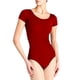 thumbnail image 1 of Leotardo manga corta dama color Rojo Camellia Brand 2015, 1 of 2