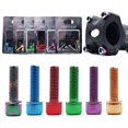 thumbnail image 4 of Accesorios para bicicletas Tornillos de vástago de bicicleta M5x18mm Tornillos de cabeza Allen MTB con arandela Rojo 6pcs JShteea El nuevo, 4 of 9