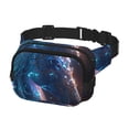 thumbnail image 2 of Easygdp Crystal Pattern White Horse Fanny Packs para Mujeres y Hombres, Bolsa de Cinturón, Bolsos de Cruz para Trabajo/Correr/Senderismo, 2 of 9