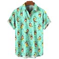 thumbnail image 3 of Camisas casuales para hombre, camisetas con gráficos de mono de anime para hombre, ropa, camisetas de gran tamaño, camisetas de manga corta estilo kawaii harajuku, ropa de calle 2024, 3 of 5