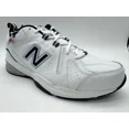 thumbnail image 3 of New BALANCE 608 Sneaker TRAINING SZ 9.5 4E Men's Casual in WHITE NAVY MX608V5, 3 of 6