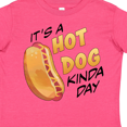 thumbnail image 4 of Inktastic It's a Hot Dog Kinda Day Boys or Girls Toddler T-Shirt, 4 of 5