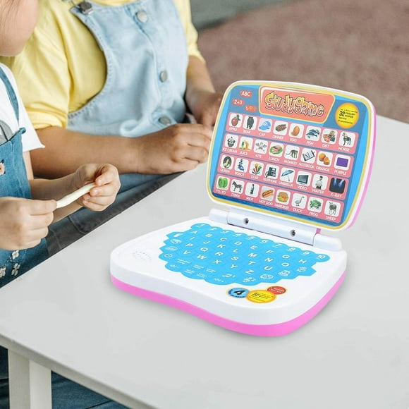pitrice Multifunction English Early Education Study Game Toy Laptop Computer for Kid