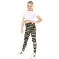 thumbnail image 2 of Stretch Is Comfort Girl's Oh so Soft Print Leggings | Child  Size 4 - 14, 2 of 6