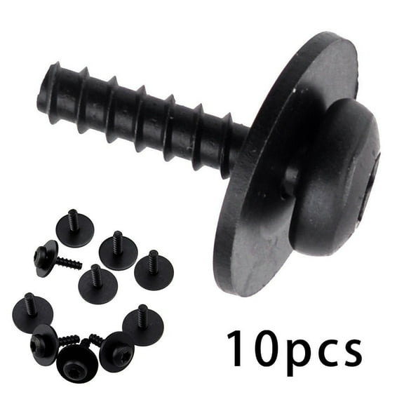 CENL Screw Bolt Engine Splash Shield Guard Undertray Cover Screws Bolt Nut Clip Kit Under Engine Shield Air Dam Deflector Torx Screw Bolt For Ford for Focus 10 Pcs