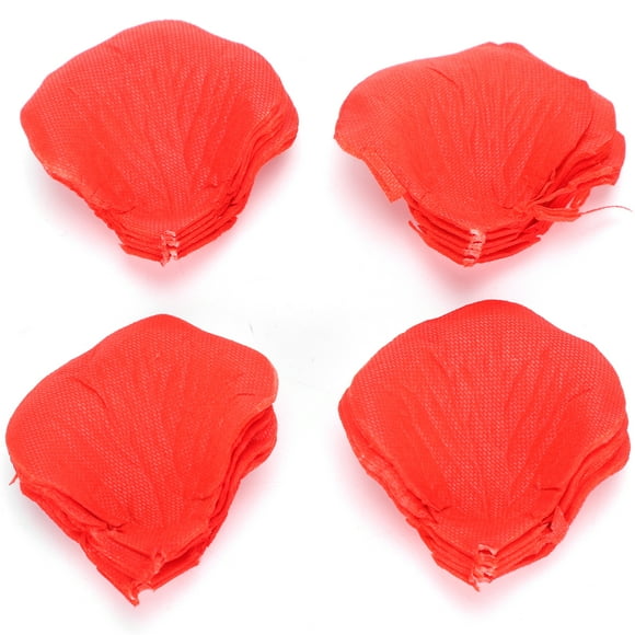 ZPSHYD Fleurs de Roses artificielles, 10 Sacs décoration de Fleurs de Mariage de pétales de Rose Rouge pour Les fêtes de Bureau à Domicile et la décoration de Mariage