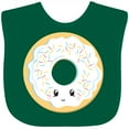 thumbnail image 3 of Inktastic White Donut Boys or Girls Baby Bib, 3 of 4