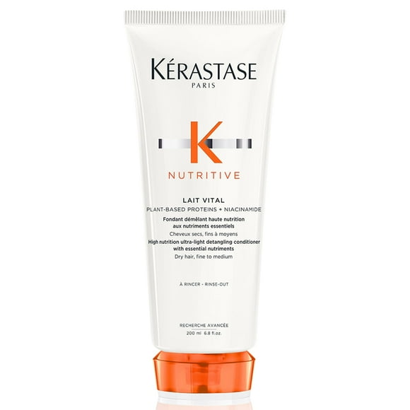 Acondicionador nutritivo K�rastase, acondicionador ultraligero de alta nutrici�n para cabello fino a medio seco con niacinamida, d K NA