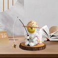 thumbnail image 1 of Elodie Astronaut Figurine d'Action Statue Figurine Sculpture Ornement Statue Enfants Modèle 8, 1 of 8