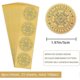 thumbnail image 2 of CRASPIRE 100pcs Embossed Gold Foil Certificate Seals Self Adhesive Sticker Medal Decoration Stickers Certification Graduation Corporate Seals Notary S, 2 of 4