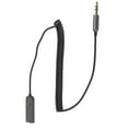 thumbnail image 3 of Cable adaptador auxiliar Bluetooth estéreo HiFi compatible con llamadas manos libres, receptor inalámbrico de 3,5 mm en espiral para coche con micrófono incorporado, 3 of 14