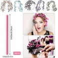 thumbnail image 2 of 30 PCS Flexible Hair Curlers, Flex Rods, Flexible Curling Rod, Flexible Curling Rollers, Curling Rods, Hair Rods for Sleeping Styling Hairdressing, Pink, 2 of 7