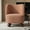 Pink, variant on Aenkyo Contemporary Boucle Armless Accent Chair with Sculptural Wood Ball Feet, Green