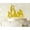Glitter Yellow, variant on "Couple Wedding Cake Topper With Pets Silhouette Wedding Topper Cake Decorations Color Option Available 6""-7"" Inches Wide"