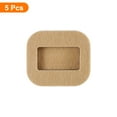 thumbnail image 3 of Uxcell Bed Stoppers Furniture Stopper, 5 Pack 3.15" x 2.76" Furniture Caster Cups, Khaki, 3 of 6