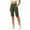 Army Green, variant on SOFTCCLO Running Shorts for Women High Waist Slim Yoga Shorts Solid 5 Inch with Pockets Womens Shorts Army Green L