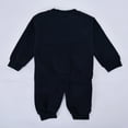 thumbnail image 4 of WOYY Toddler Girl's Sweatsuits Letter Print Drop Shoulder Sweatshirt and Sweatpants 2 Piece Outfits, 4 of 7