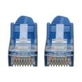 thumbnail image 2 of Tripp Lite Cat6 GbE Snagless Molded Patch Cable UTP Blue RJ45 M/M 6in, 2 of 4