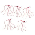 thumbnail image 4 of 5x Knots Bobber Stop Knots Durable Braided St Knots - Red, S S, 4 of 9