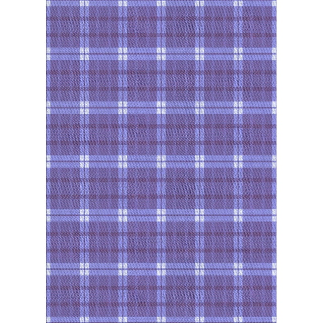 Ahgly Tapis Rectangulaire Lavable en Machine Intérieur Transitionnel Bleu Ardoise, 2 Pieds x 3 Pieds