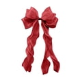 thumbnail image 4 of Bmisegm Headwear for Girls Elegant Triple Layer Bow Flowing Ribbon Bridal Hair Clip for Wedding Occasions Headbands _001, 4 of 6