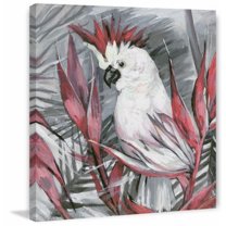 Marmont Hill Mh-Jultcn-53-C-40 40" X 40" "White Cockatoo I" Frameless Giclee Painting On
