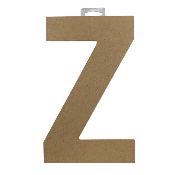 HAMTON ART MDF 9" LETTER Z, MDF 9" LETTER Z, 1 each