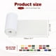 thumbnail image 2 of Cinta de parches de cuero Uxcell para muebles, kit de reparación de cuero autoadhesivo de vinilo de 3.2 x 61 pulgadas, blanco, 2 of 6