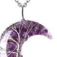 thumbnail image 3 of Collar Elegante de Alambre y Cristal Perfecl Amatista, 3 of 4
