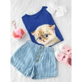 thumbnail image 3 of Adorable Kitten T-Shirt Toddler -Kayomi Harai Designs,  3 Toddler, 3 of 4