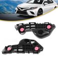 thumbnail image 2 of CROSSDESIGN Black Bumper Bracket Fit for 2018-2021 Toyota Camry, 2 of 9