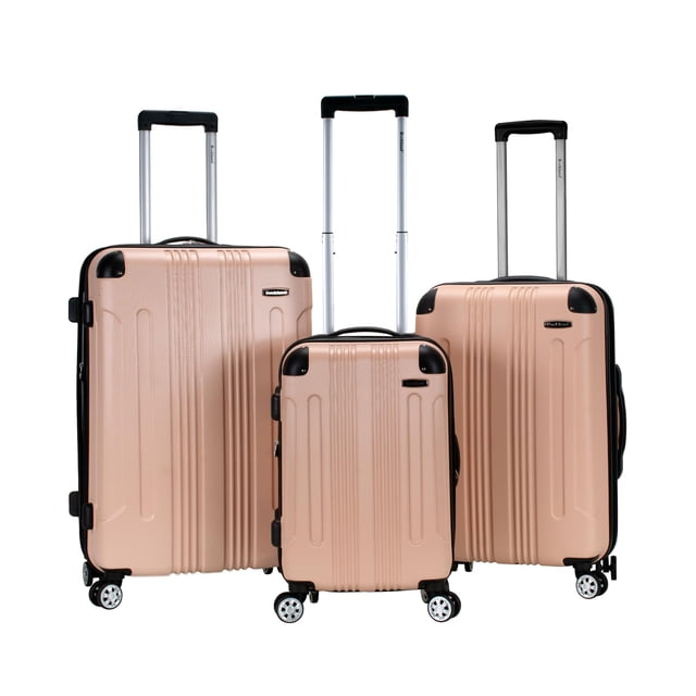 Equipaje Rockland London Hardside ampliable beige 20-24-28