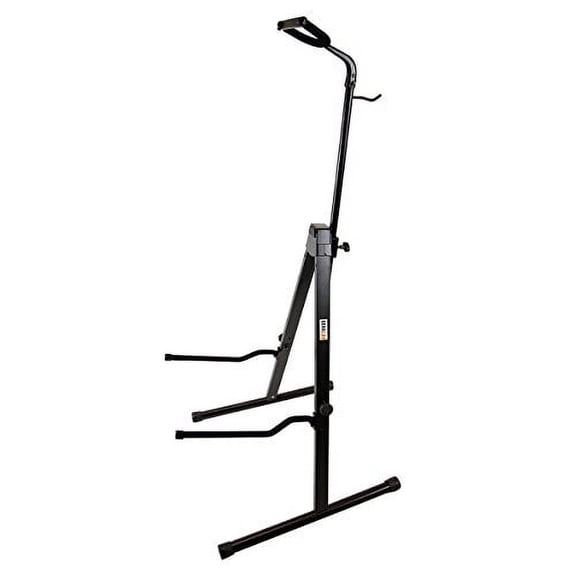 Gearlux Adjustable Cello Stand with Hook for Bow, 46-Inch Maximum Height, Collapsible for Easy Storage, Suitable for 1/2, 3/4, 7/8, 4/4 Scale