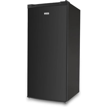 Commercial Cool CCUL50B6 Upright Freezer, Stand Up Freezer 5 Cu Ft with Reversible Door, Black