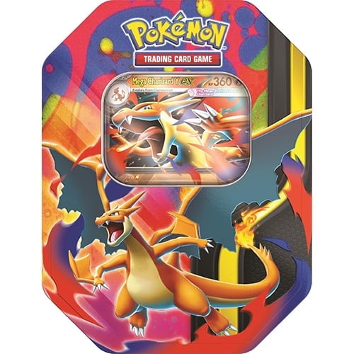 Collectible Pokemon 2026 Collectors Tin - MEGA CHARIZARD Y [4 Packs & 1 Foil Promo]