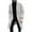 White, variant on CHEEREAM Men's Casual Trench Coat Slim Fit Notched Collar Long Jacket Overcoat Single Breasted Pea Coat wih Pockets Black S