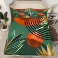thumbnail image 2 of Erosebridal Minimalst Sheet Set Queen, Modern Geometric Bedding Sets Queen Size, Swirl Circle Decor, 4 Pieces, 2 of 7