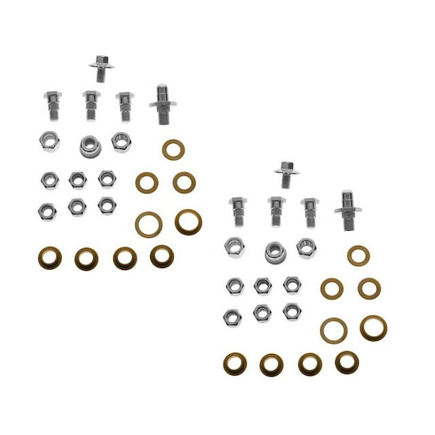 Door Hinge Pin and Bushing Kit 2 Piece Set Compatible with 2007
