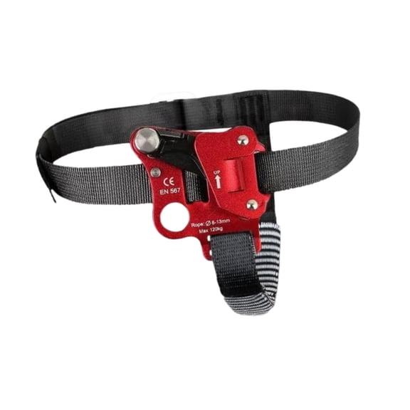 Foot Ascender Quick Step Foot Ascender Foot Riser High Strength Aluminum Alloy for Outdoor Rock Climbing Work Arborist