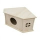 thumbnail image 4 of Casa Erizo Pequeño Hábitat de Animales de Madera Ocultar Choza Patio de Juegos Pequeño Hábitat de Animales Resistente Natural Suministros para Mascotas, 4 of 5