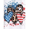 thumbnail image 4 of Camiseta Talla Extra Estampado Patriótico de Bandera de Estados Unidos Rosegal  Camisetas tallas grandes, 4 of 5
