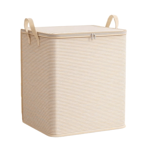 Bolsa de almacenamiento de ropa extragrande de 100/150/180/210 ml con asa, plegable, resistente, con tapa, organizador de colchas, mantas y ropa de cama.