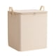thumbnail image 1 of Bolsa de almacenamiento de ropa extragrande de 100/150/180/210 ml con asa, plegable, resistente, con tapa, organizador de colchas, mantas y ropa de cama., 1 of 8