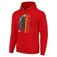 thumbnail image 2 of Unisex Starter Red Kansas City Chiefs Half Helmet Logo Pullover Hoodie, 2 of 3