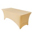 thumbnail image 1 of 4FT6FT  elastic table cover cocktail table cover conference wedding banquet rectangular table cover elastic tablecloth, 1 of 7