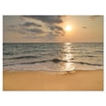 thumbnail image 2 of Design Art - Dark Tropical Sand Beach at Sunset, 2 of 4