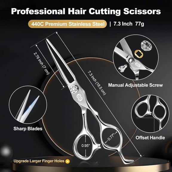 Professional Haircut Scissors Kit